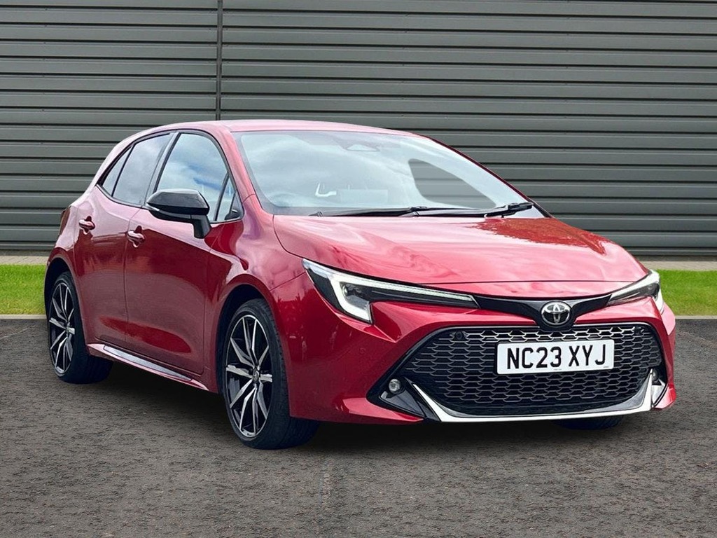 Toyota Corolla 1.8 Vvt-h Gr Sport Hatchback Hybrid Cvt Red
