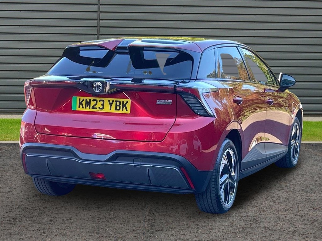 MG MG4 64Kwh Trophy Long Range Hatchback Aut KM23YBK Red #3