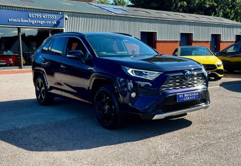 Toyota Rav 4 Suv GK69DKU Blue #4