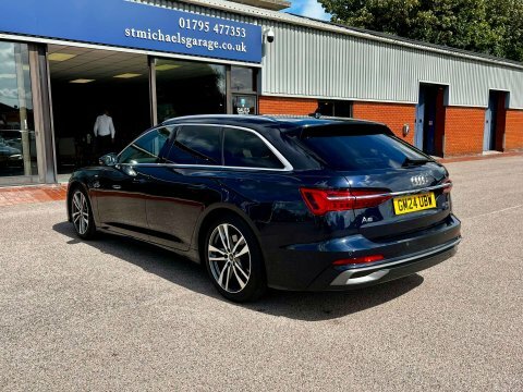 Audi A6 S Line Black #8