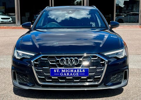 Audi A6 Estate Blue #4