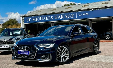 Audi A6 Estate Blue