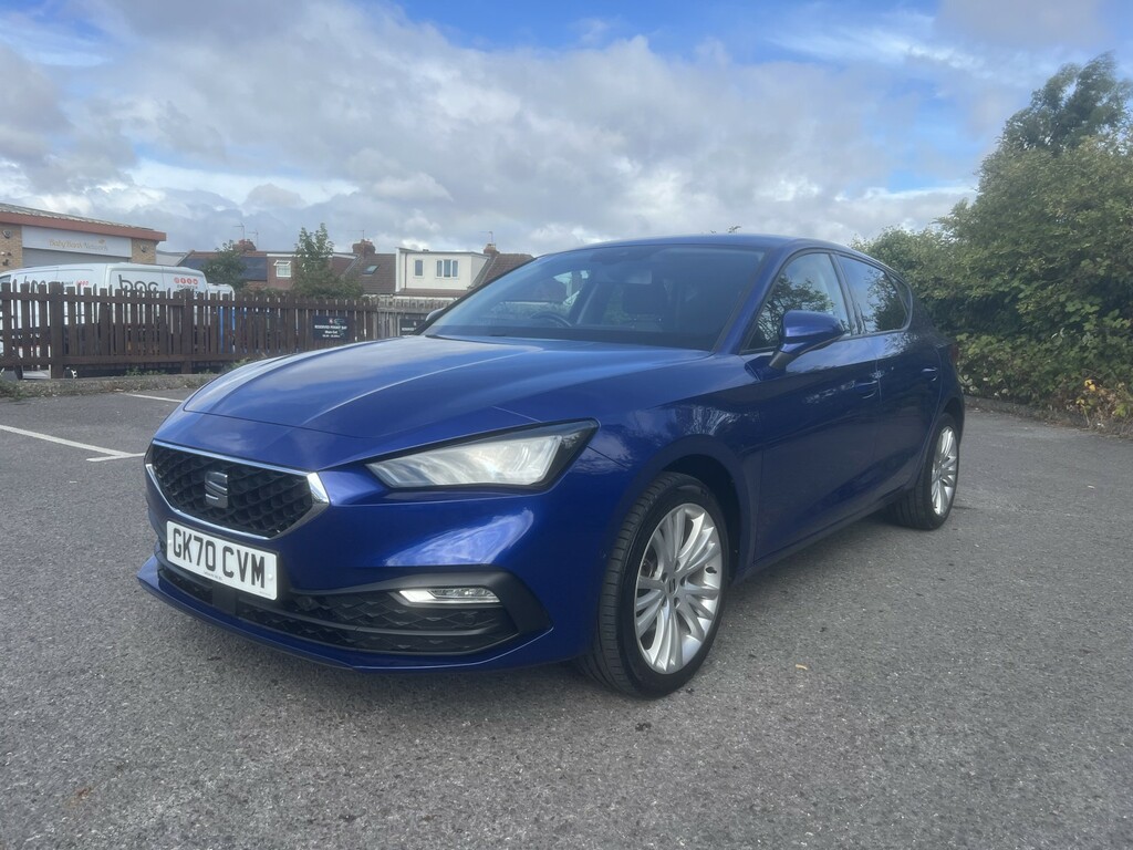 Seat Leon 1.5 Tsi Evo Se Dynamic 202070 GK70CVM Blue #4