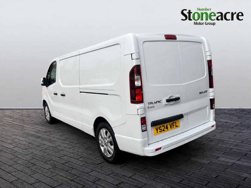 Renault Trafic Ll30 Blue Dci 130 Extra Panel Van My23 #5