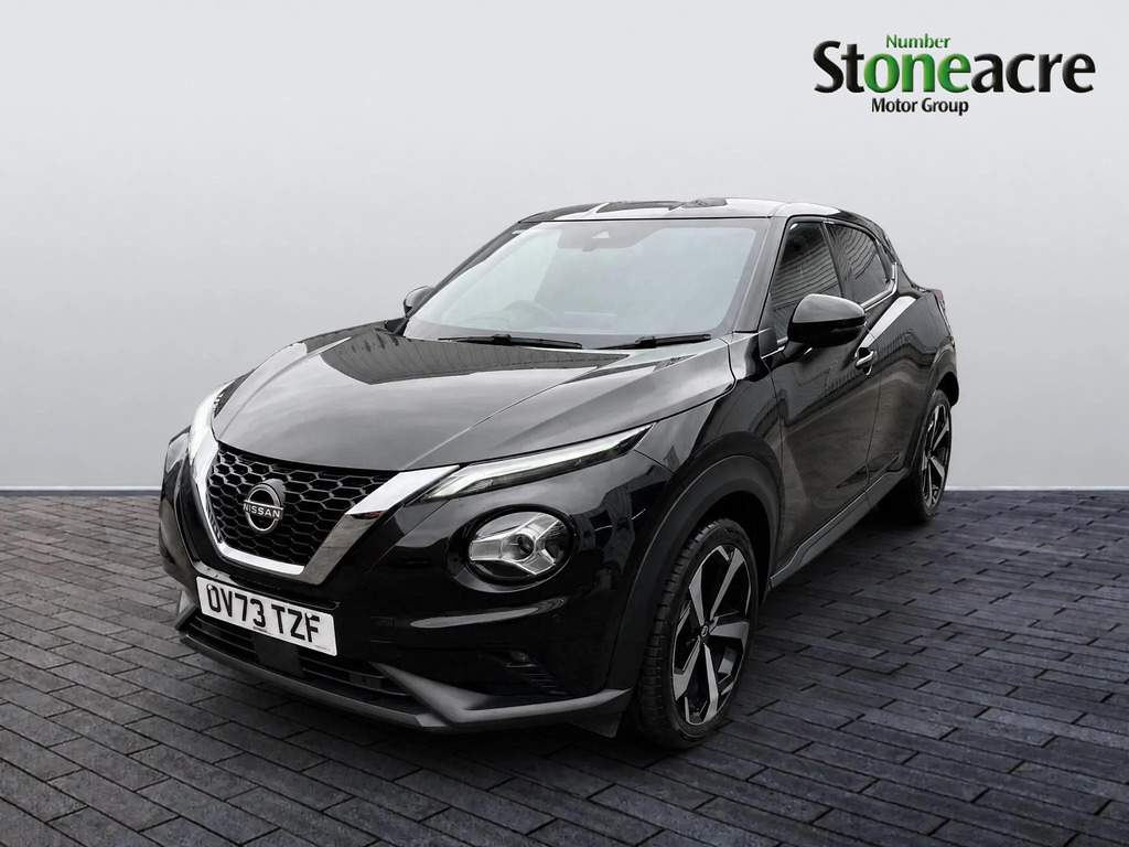 Nissan Juke 1.0 Dig-t 114 Tekna OV73TZF Black #3
