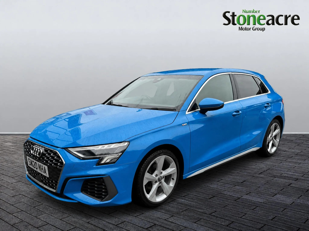 Audi A3 35 Tfsi S Line SW20NHA Blue #3
