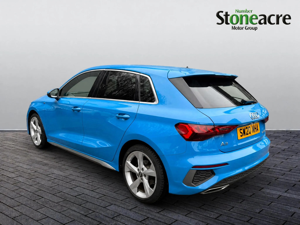 Audi A3 35 Tfsi S Line SW20NHA Blue #4