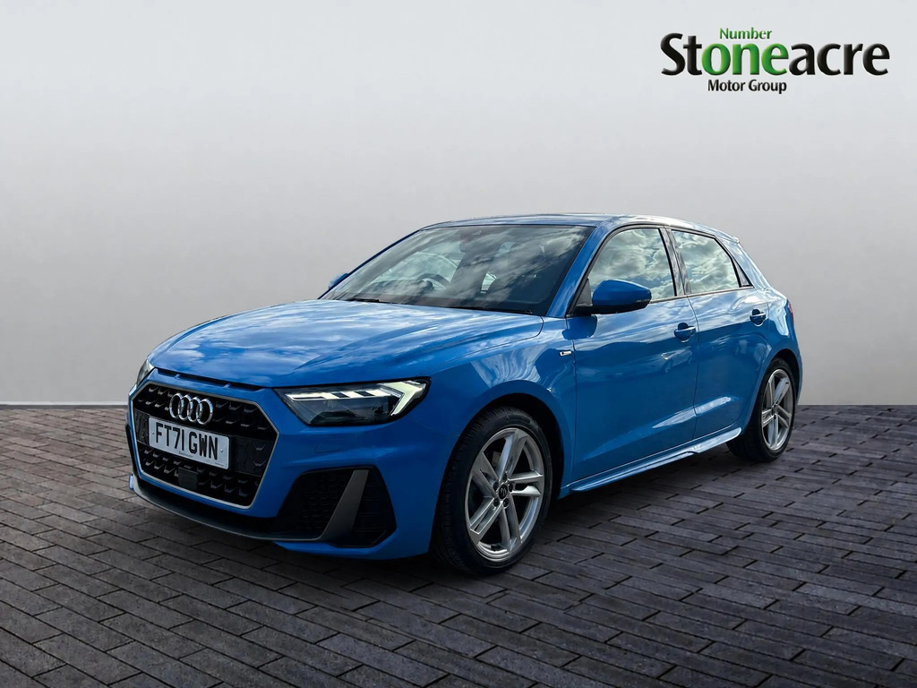 Audi A1 1.0 Tfsi 30 S Line Sportback FT71GWN Blue #3