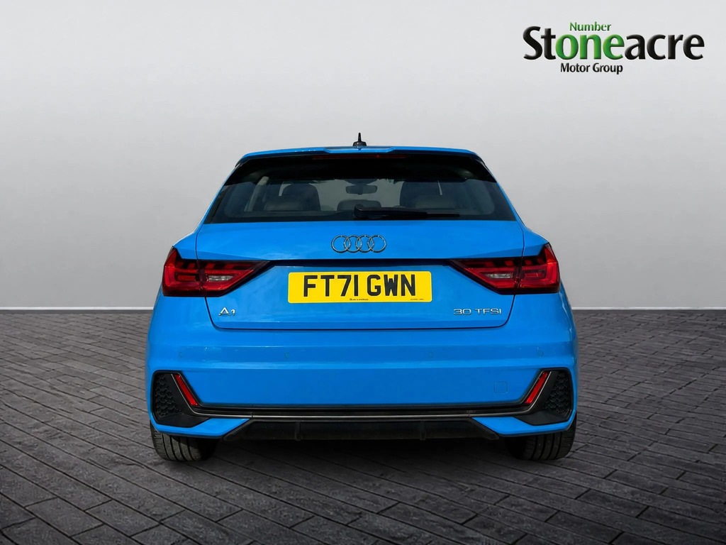 Audi A1 1.0 Tfsi 30 S Line Sportback FT71GWN Blue #6