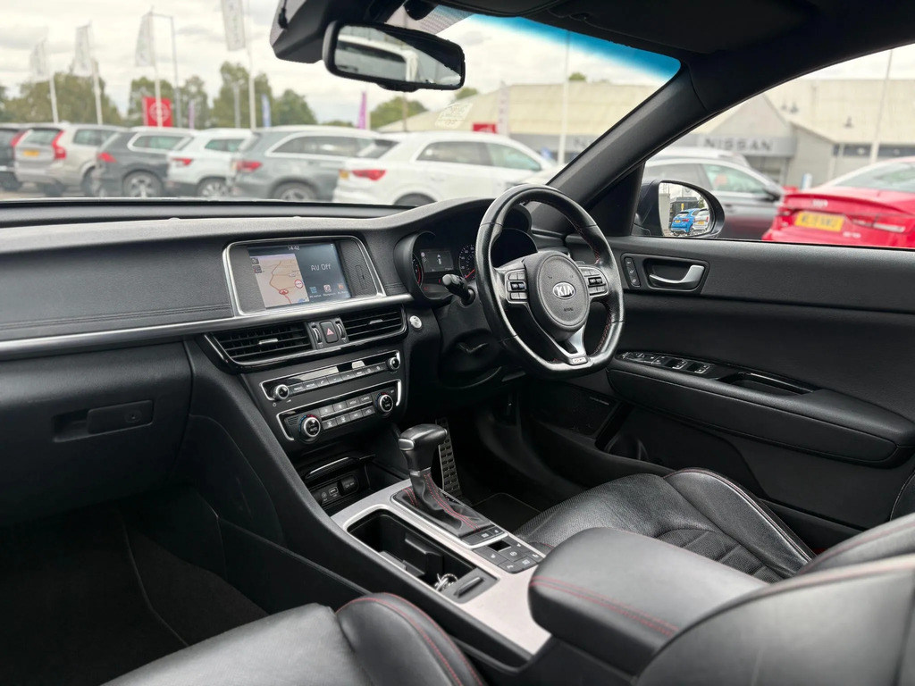 Kia Optima Blue #8