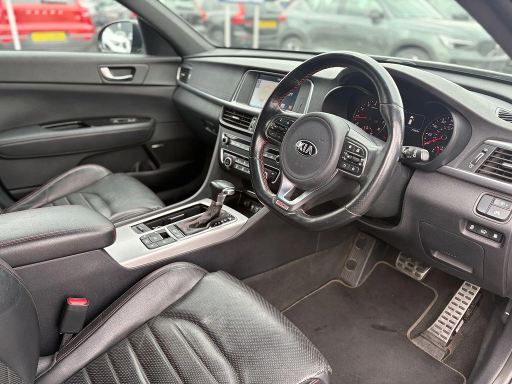 Kia Optima Blue #10