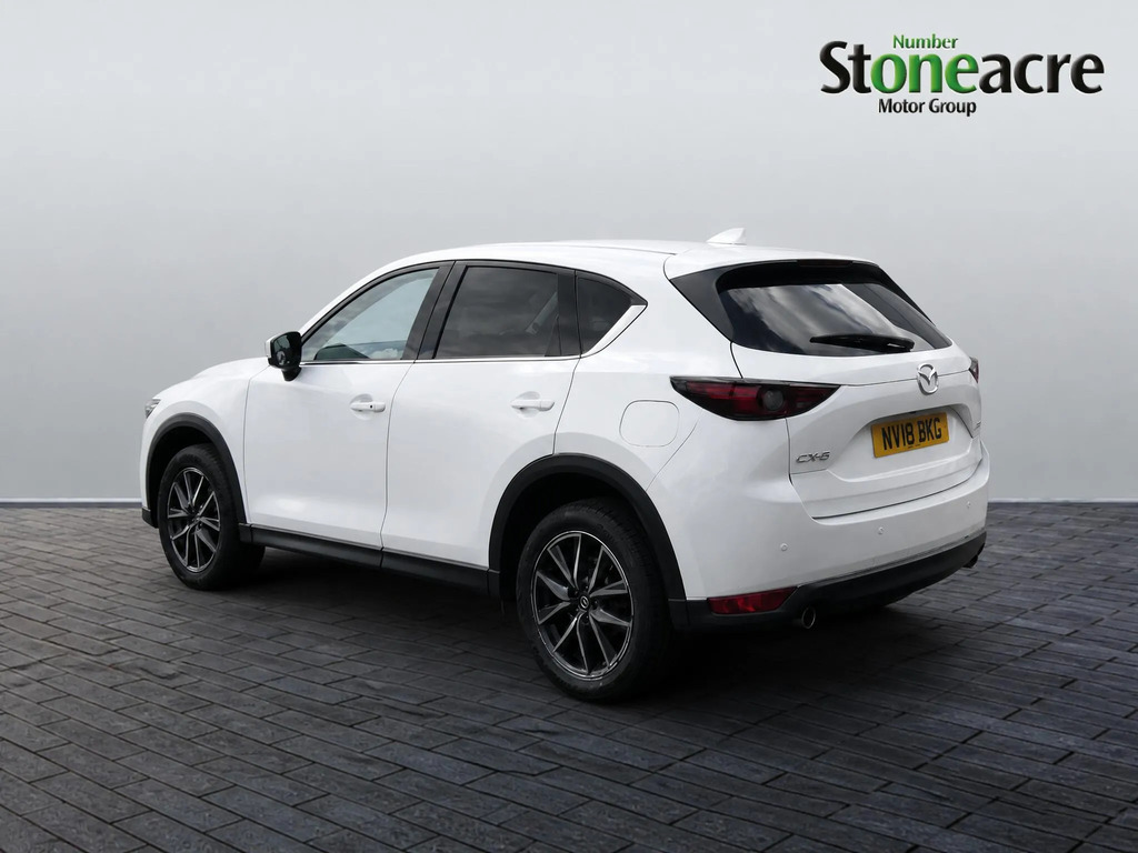 Mazda CX-5 2.0 Skyactiv-g Sport Nav Suv White #4