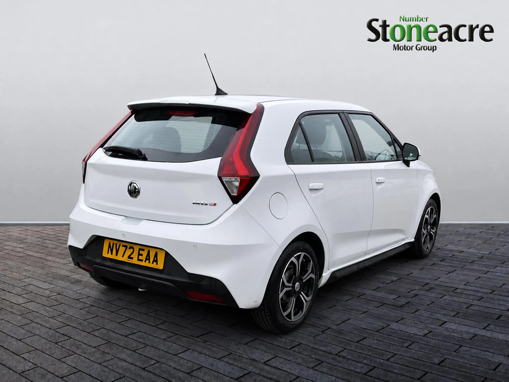 MG MG3 1.5 Vti-tech Exclusive Nav Euro 6 Ss White #4