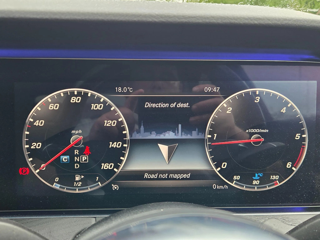 Mercedes-Benz E Class E 220 D Se Blue #30