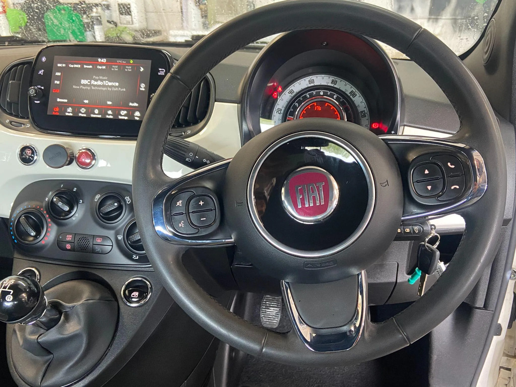 Fiat 500 Automatic Blue #14
