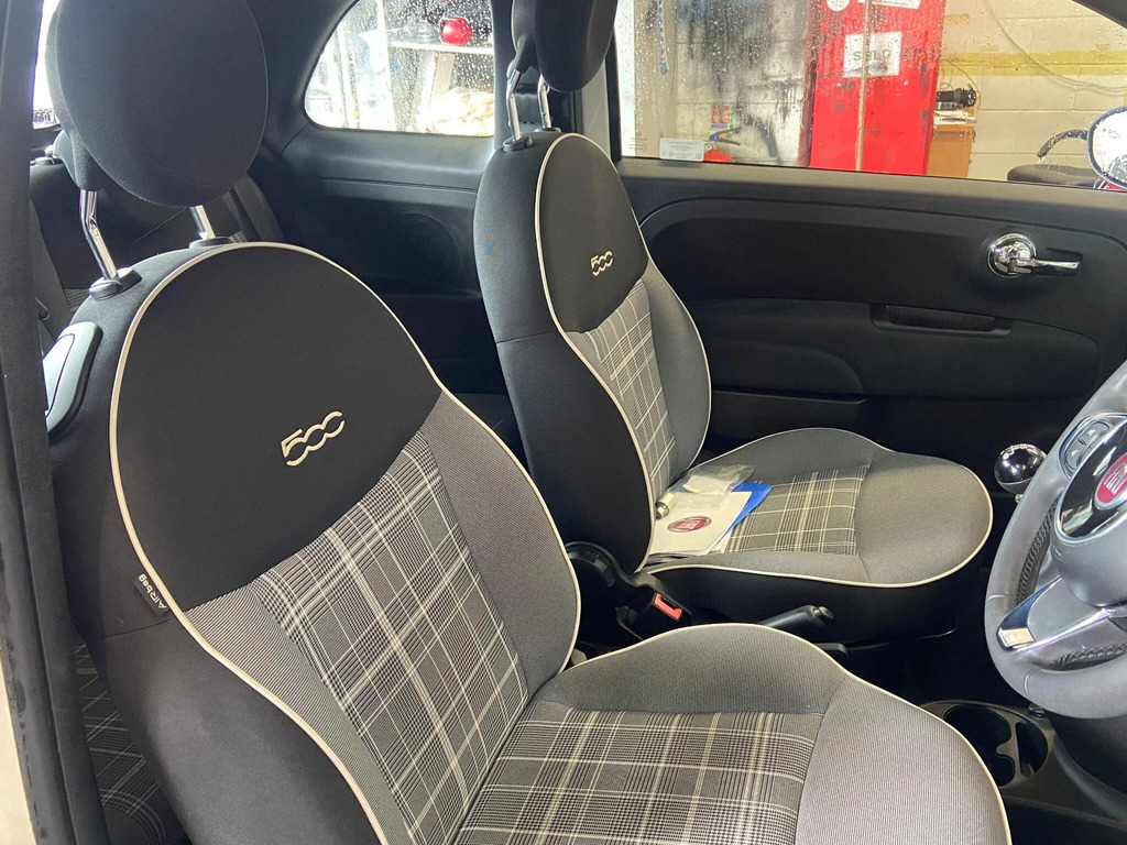 Fiat 500 Automatic Blue #10