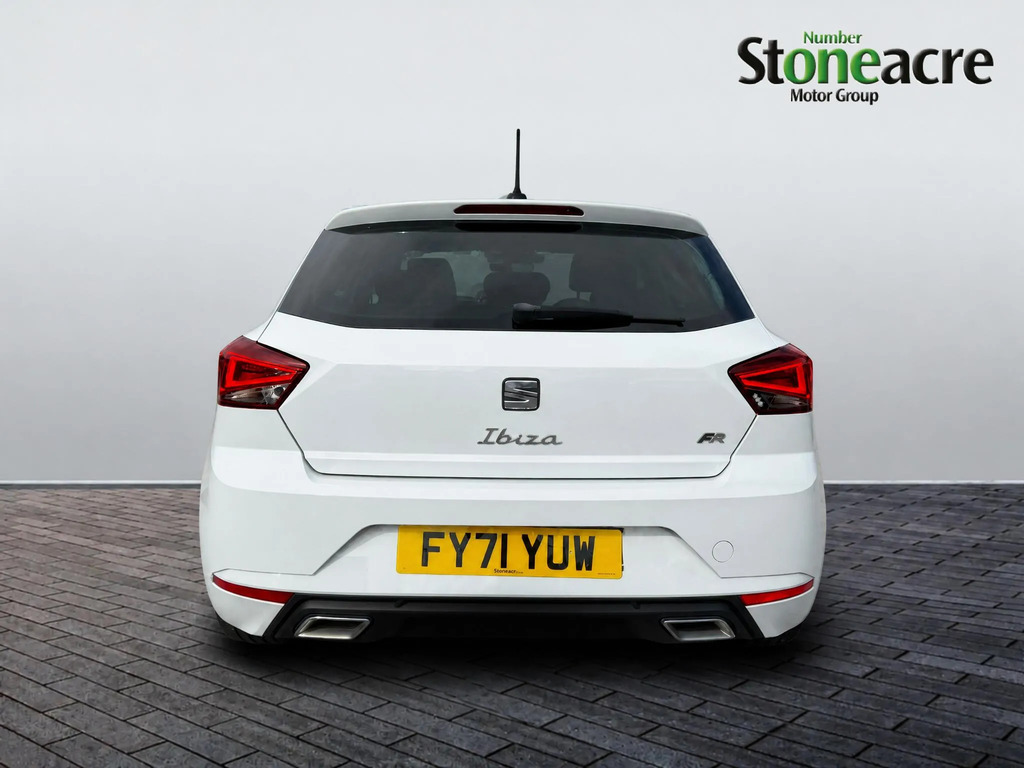 Seat Ibiza 1.0 Tsi Fr Hatchback White #6