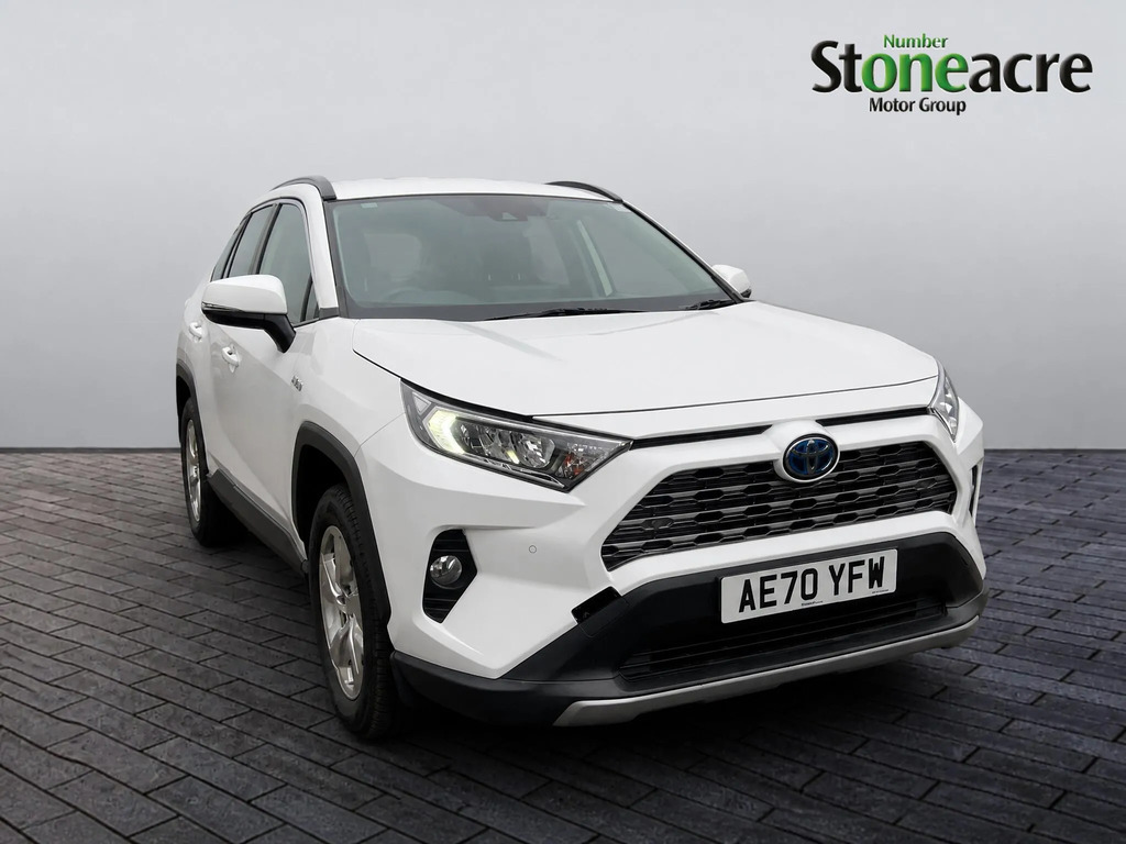 Toyota Rav 4 2.5 Vvt-h Design Cvt 4Wd Euro 6 Ss White