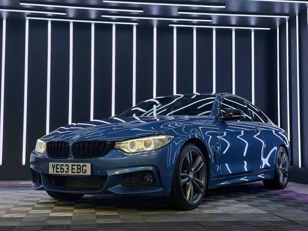 BMW 4 Series 4 Series 3.0 435D M Sport Xdrive Euro 6 Ss YE63EBG Blue #2