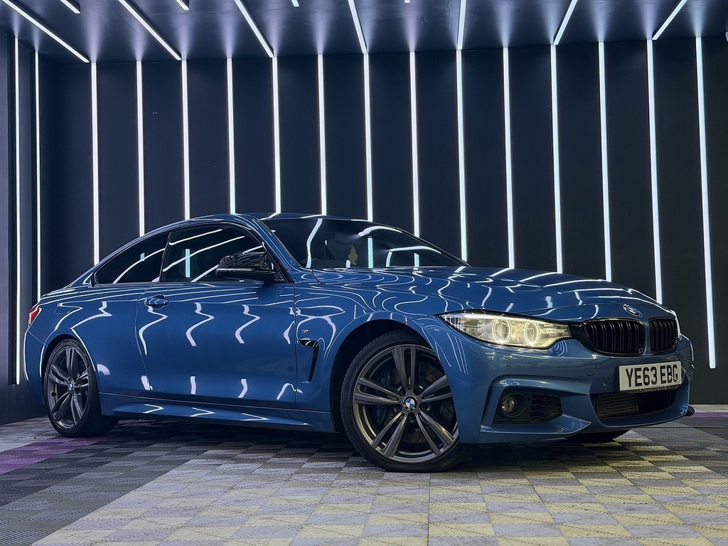 BMW 4 Series 4 Series 3.0 435D M Sport Xdrive Euro 6 Ss YE63EBG Blue #3