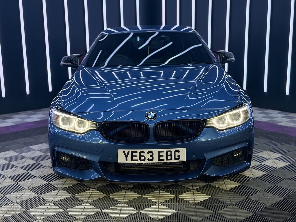 BMW 4 Series 4 Series 3.0 435D M Sport Xdrive Euro 6 Ss YE63EBG Blue #6