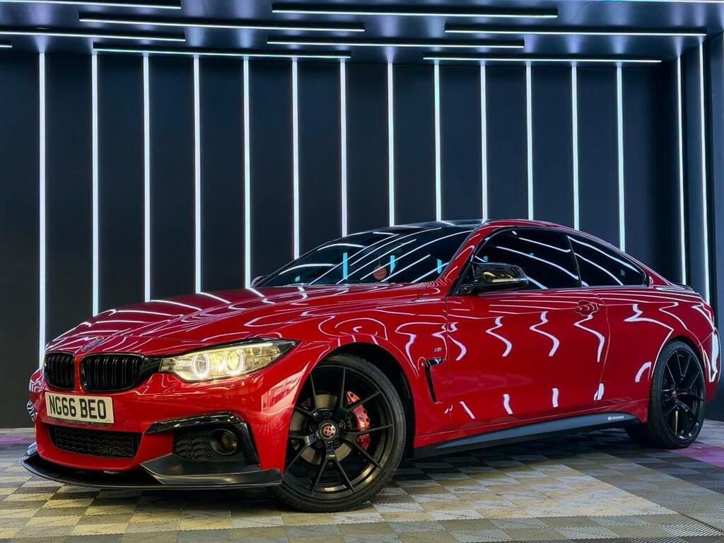 BMW 4 Series Gran Coupe 4 Series M Sport Coupe 1 NG66BEO Red #3