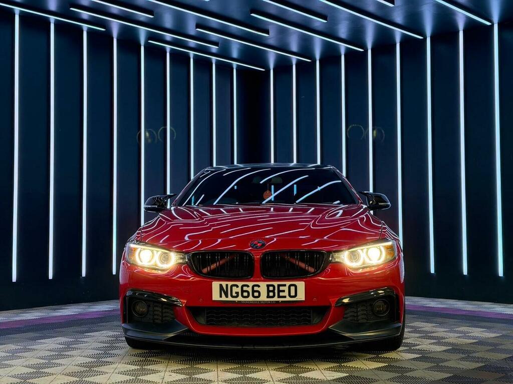 BMW 4 Series Gran Coupe 4 Series M Sport Coupe 1 NG66BEO Red #5