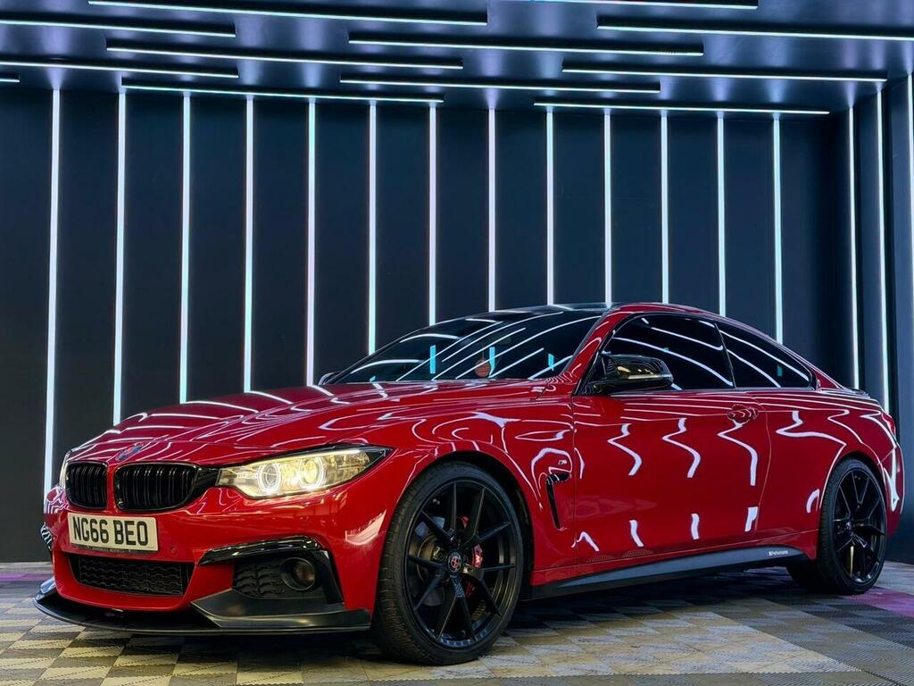 BMW 4 Series Gran Coupe 4 Series M Sport Coupe 1 NG66BEO Red #4