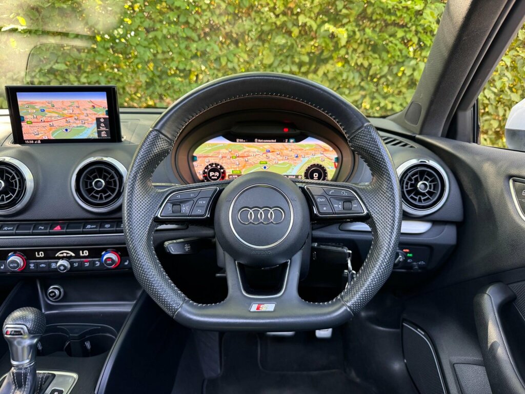 Audi A3 1.5 Tfsi Cod S Line Sportback S Tronic Euro 6 Ss RJ17YMY White #3