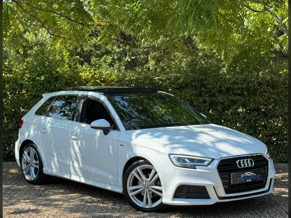 Audi A3 1.5 Tfsi Cod S Line Sportback S Tronic Euro 6 Ss White