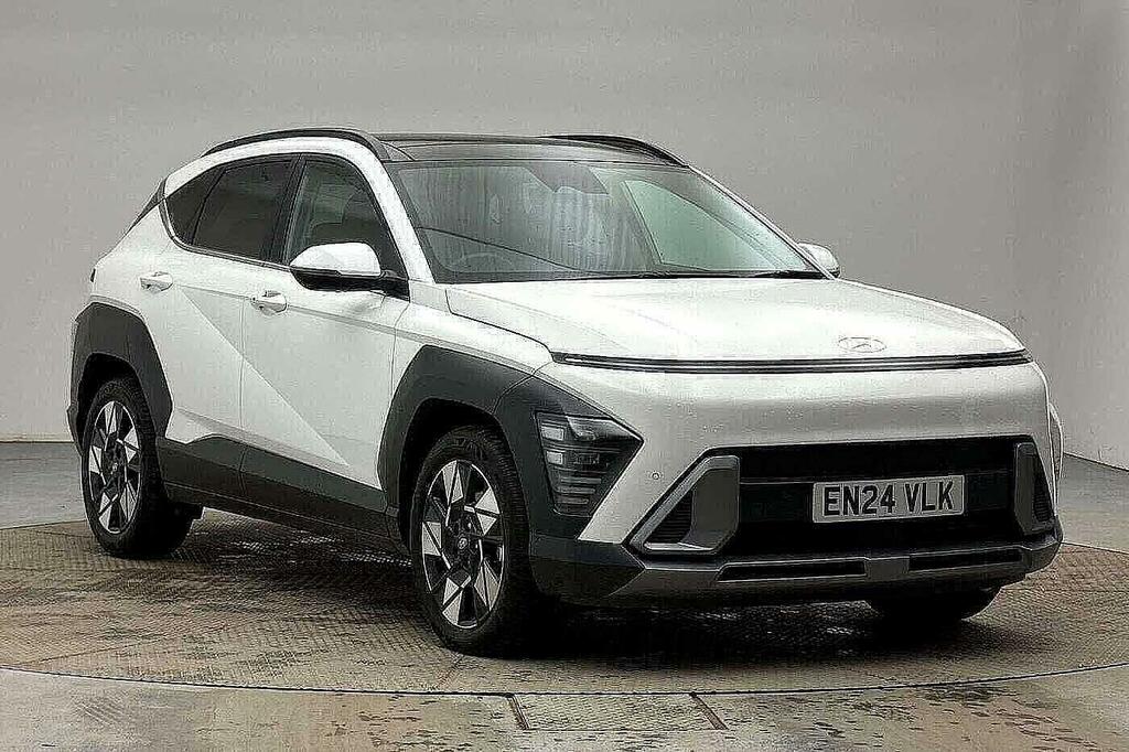 Hyundai Kona 1.6 Gdi Hybrid Ultimate Dct White #6