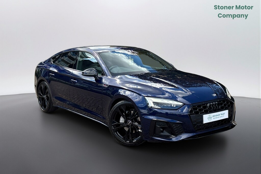 Audi A5 40 Tfsi 204 Black Edition S Tronic Blue