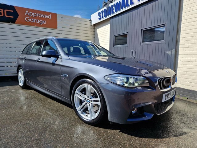 BMW 5 Series 2.0 520D M Sport Touring Euro 6 S Grey