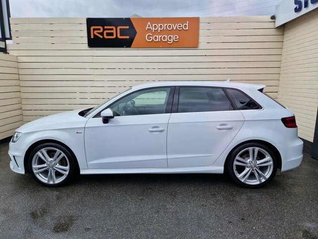 Audi A3 1.4 Tfsi Cod S Line Sportback Eu White #5