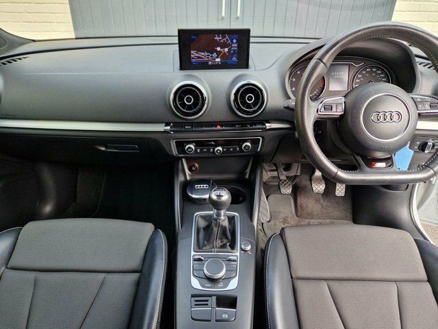 Audi A3 1.4 Tfsi Cod S Line Sportback Eu White #6
