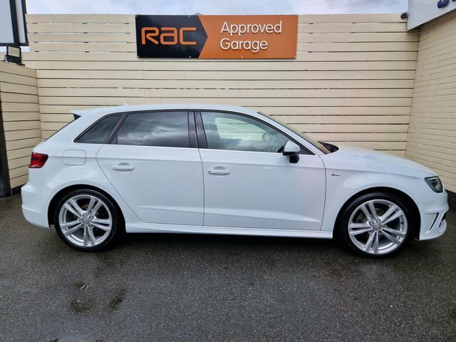 Audi A3 1.4 Tfsi Cod S Line Sportback Eu White #4