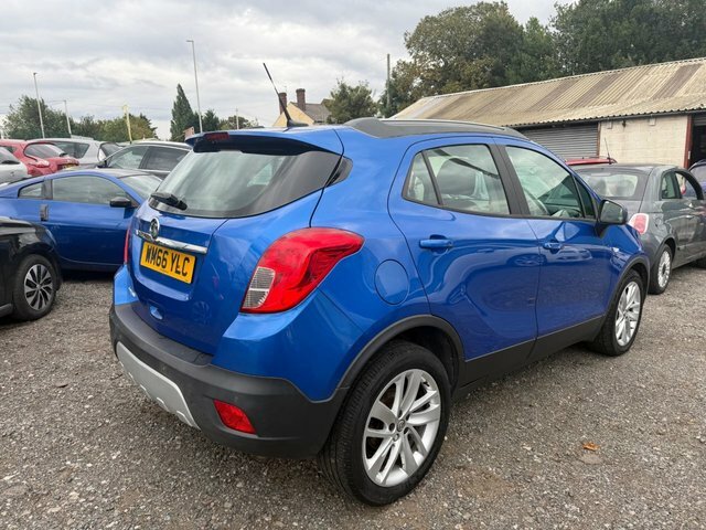 Vauxhall Mokka 1.6I Tech Line Suv WM66YLC Blue #4