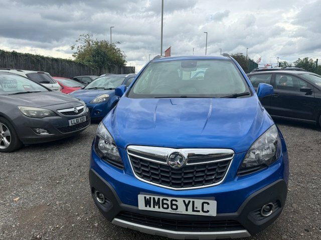 Vauxhall Mokka 1.6I Tech Line Suv WM66YLC Blue #2