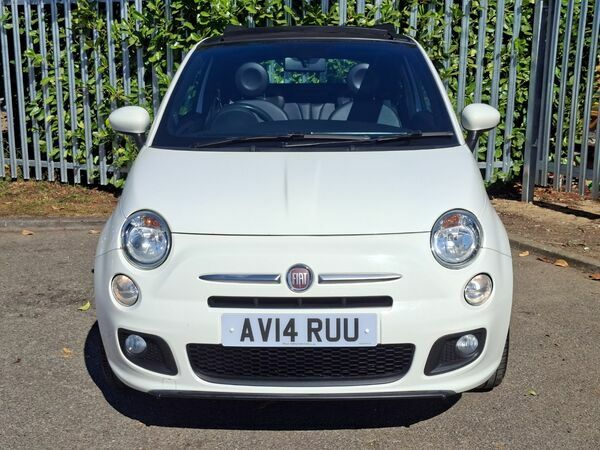 Fiat 500C 1.2 S Convertible. AV14RUU White #2