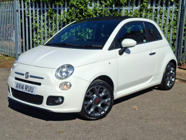 Fiat 500C 1.2 S Convertible. AV14RUU White #3