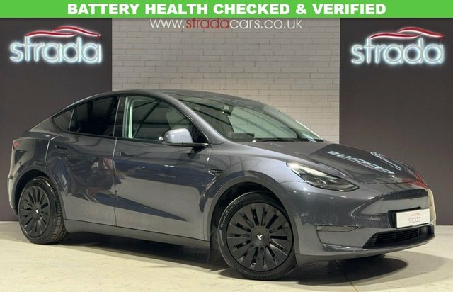 Tesla Model Y Motor Long Range Suv Grey