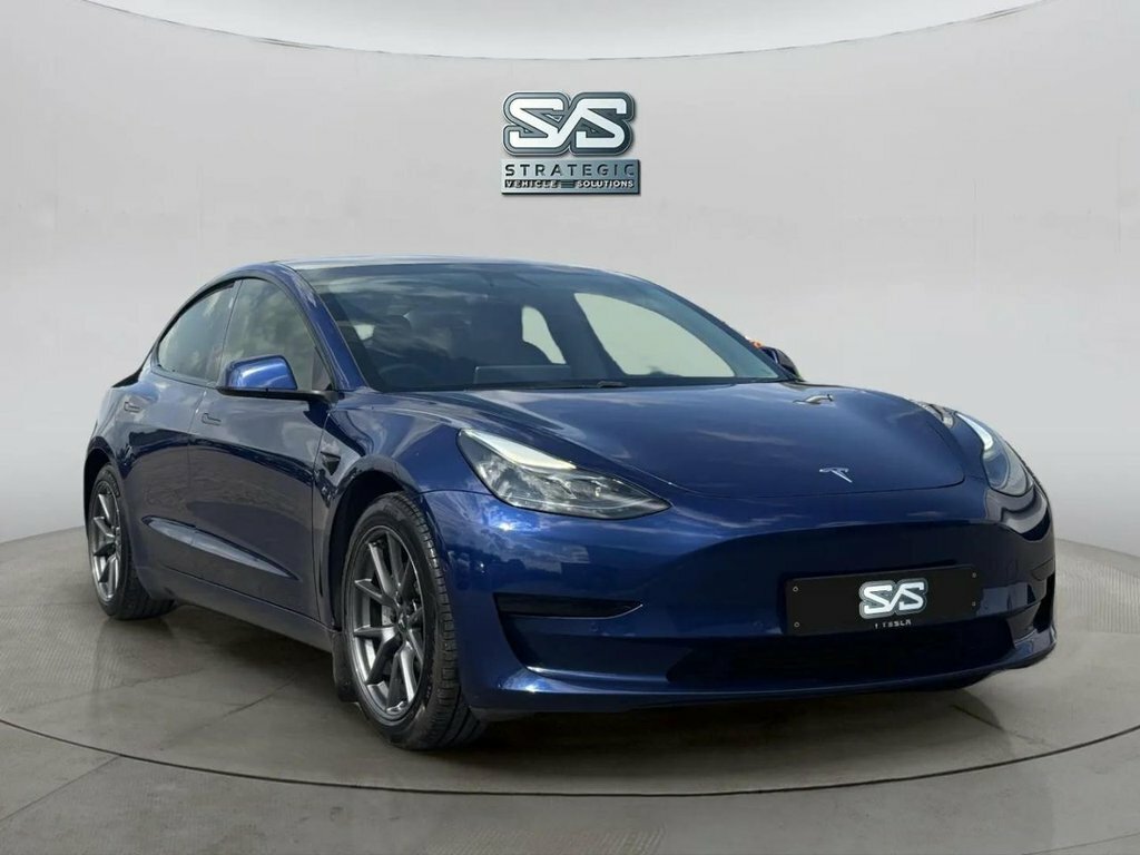 Tesla Model 3 Saloon LA70CFN Blue #3