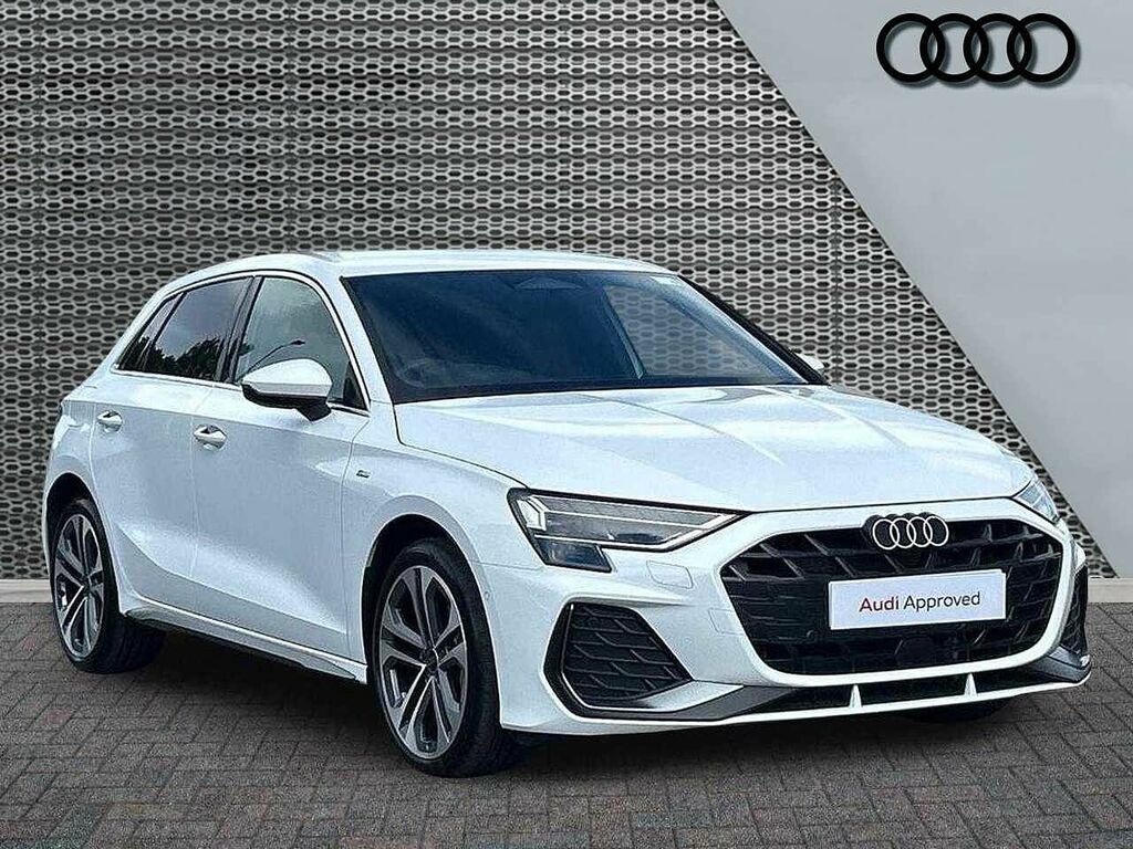 Audi A3 S Line Tfsi E 204 Ps S Tronic White