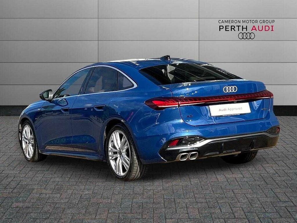 Audi A5 S Line Tdi Quattro 204 Ps S Tronic Blue #3