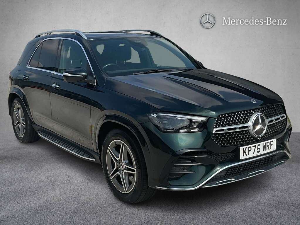 Mercedes-Benz GLE Class 450D 4Matic Amg Line 9G-tronic 7 Seat 2025 Green