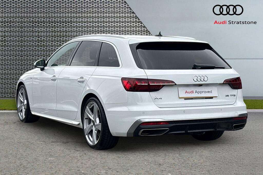 Audi A4 35 Tfsi S Line S Tronic 2023 M28RXB White #3