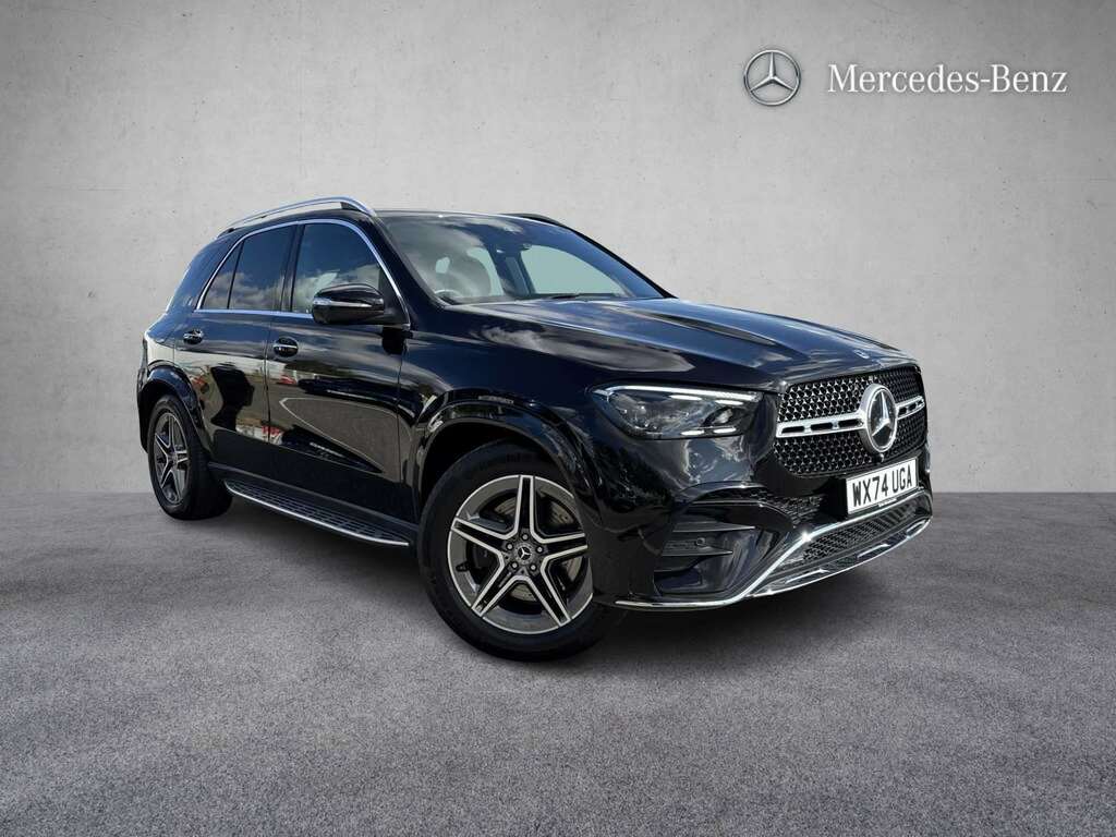 Mercedes-Benz GLE Class 300D 4Matic Amg Line 9G-tronic 7 Seat 2024 Black