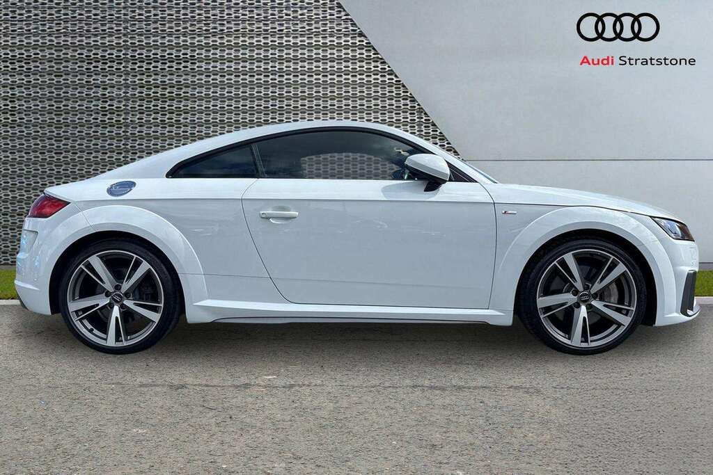 Audi TT 45 Tfsi Quattro S Line S Tronic Tech Pack 20 KK68TUA White #4