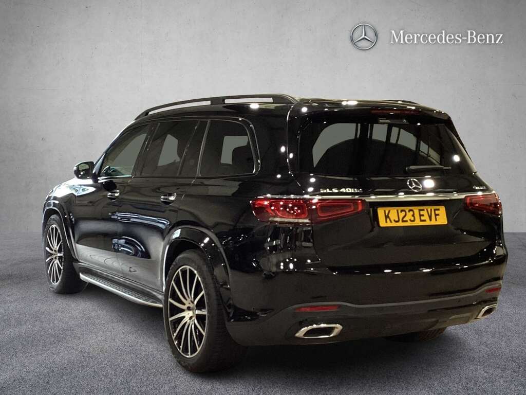 Mercedes-Benz GLS Class 400D 4Matic Night Ed Exec 9G-tron 2023 Black #2