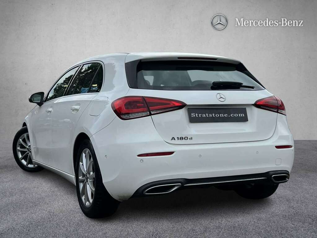 Mercedes-Benz A Class A180d Sport Executive 2019 KS19CBY White #2